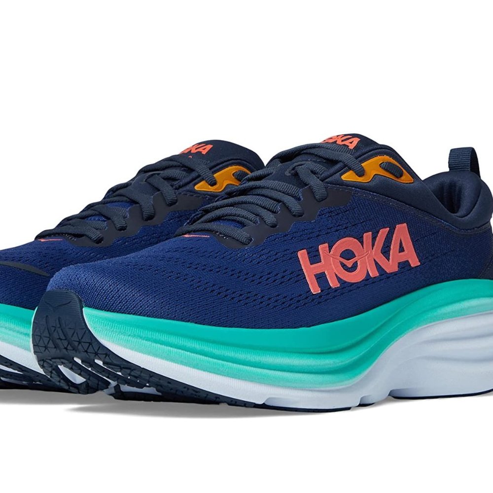 BRAND NEW IN BOX HOKA BONDI 8 SNEAKERS